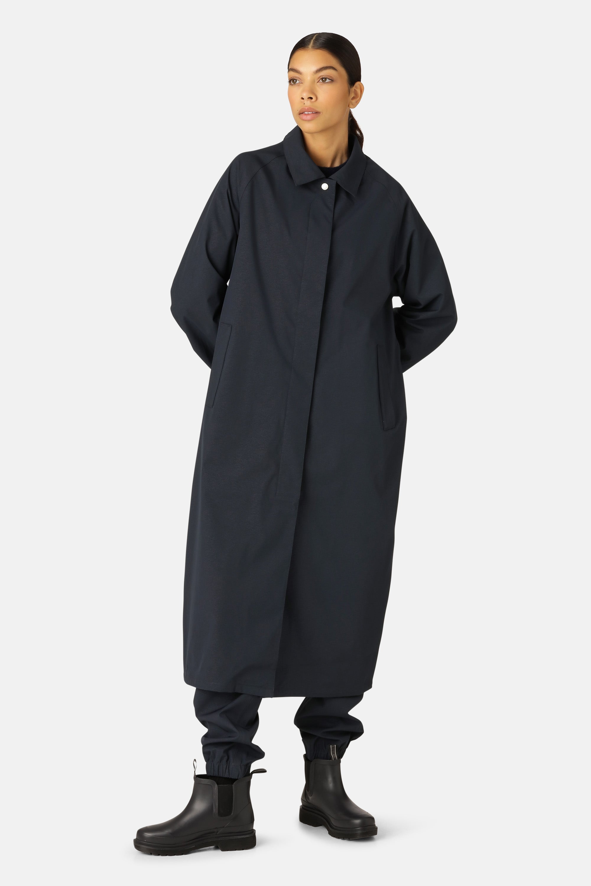 Ilse Jacobsen Hornbæk Rain Raincoat Raincoat 660 Dark Indigo